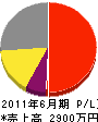 岡本ポンプ 損益計算書 2011年6月期