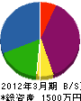 中澤電気商会 貸借対照表 2012年3月期