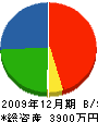高勇組 貸借対照表 2009年12月期