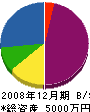 齊藤組 貸借対照表 2008年12月期