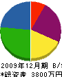 武枝建設工業 貸借対照表 2009年12月期