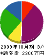 横岡塗工所 貸借対照表 2009年10月期