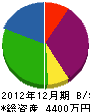 昭和電気 貸借対照表 2012年12月期