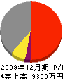 坪田興業 損益計算書 2009年12月期