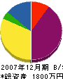 大竹建築 貸借対照表 2007年12月期