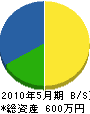 旭電機工業 貸借対照表 2010年5月期 旭電機工業 貸借対照表 2010年5月期