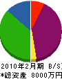 遠藤電工 貸借対照表 2010年2月期