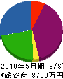 小笠原工業 貸借対照表 2010年5月期
