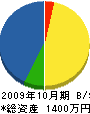 柏栄塗装工業 貸借対照表 2009年10月期