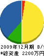 伊藤建設 貸借対照表 2009年12月期
