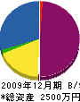 屋島電機 貸借対照表 2009年12月期