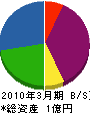 三共グリーン 貸借対照表 2010年3月期