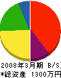 坂本電気 貸借対照表 2008年3月期