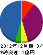マルヨシ 貸借対照表 2012年12月期