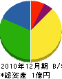 小野寺設備 貸借対照表 2010年12月期