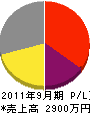 吉田総合企画 損益計算書 2011年9月期