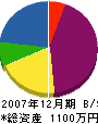 矢野工業 貸借対照表 2007年12月期
