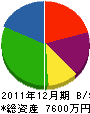 佐々木電気店 貸借対照表 2011年12月期