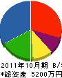 小林ハウス 貸借対照表 2011年10月期