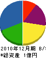 髙富士建設 貸借対照表 2010年12月期