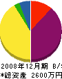岡村電工社 貸借対照表 2008年12月期