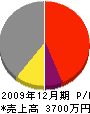松＊電気工事 損益計算書 2009年12月期
