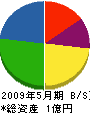 寿鉄工所 貸借対照表 2009年5月期