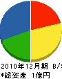 島田組 貸借対照表 2010年12月期