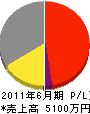 上浦電機 損益計算書 2011年6月期