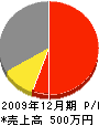 田尻建設 損益計算書 2009年12月期
