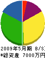 千原コーテック 貸借対照表 2009年5月期