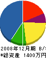 松波工業 貸借対照表 2008年12月期