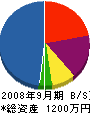 バルシステム 貸借対照表 2008年9月期