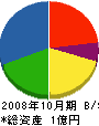 望月設備商会 貸借対照表 2008年10月期