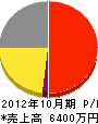 吉澤防災設備 損益計算書 2012年10月期