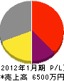 江口技研 損益計算書 2012年1月期
