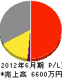 金築組 損益計算書 2012年6月期