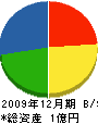 井上土木 貸借対照表 2009年12月期