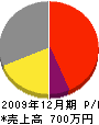 吉牟田水道工事店 損益計算書 2009年12月期