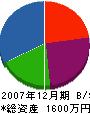 坂友材木店 貸借対照表 2007年12月期