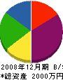 総合リフォーム乙黒美装 貸借対照表 2008年12月期