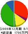和田電気工事 貸借対照表 2009年12月期