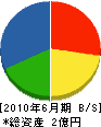 前田ハウジング 貸借対照表 2010年6月期
