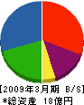 加藤総業 貸借対照表 2009年3月期