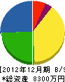 唐沢建設 貸借対照表 2012年12月期