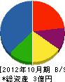山崎生コン 貸借対照表 2012年10月期