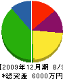 岡田建設 貸借対照表 2009年12月期