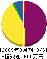 小俣工業所 貸借対照表 2009年3月期