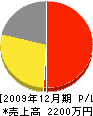 長谷川造園 損益計算書 2009年12月期