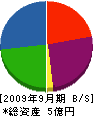 池田工業 貸借対照表 2009年9月期